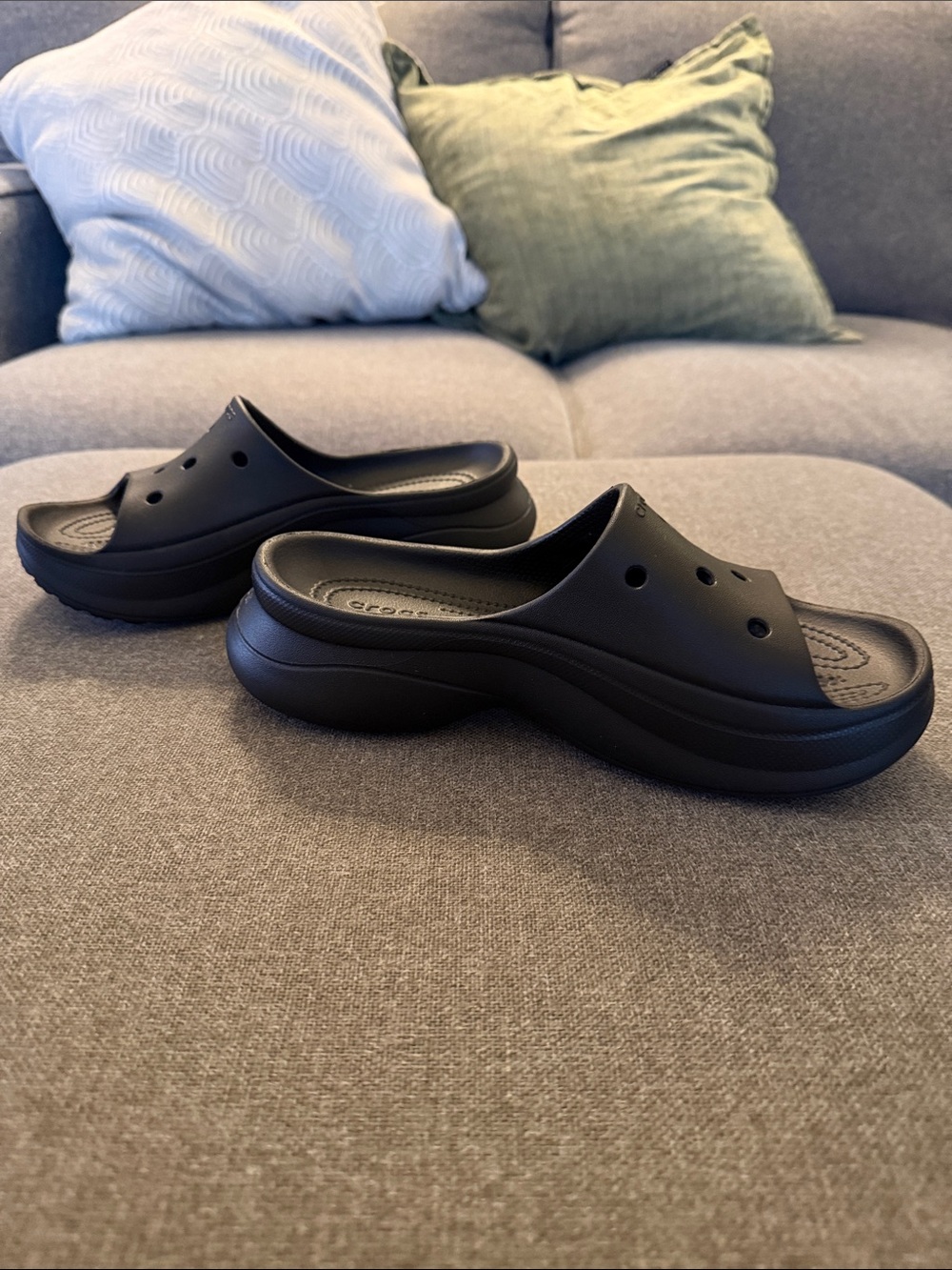 CROCS Women's Bae Slide Sandals - Picture 5 of 5